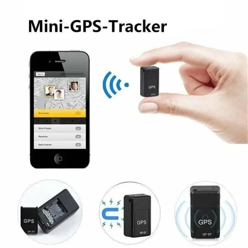 

Newest GF07 Mini GPS GSM/GPRS Car Tracking Locator Device Sound Recording Microtracker Loss Preventer Tracker Retainer