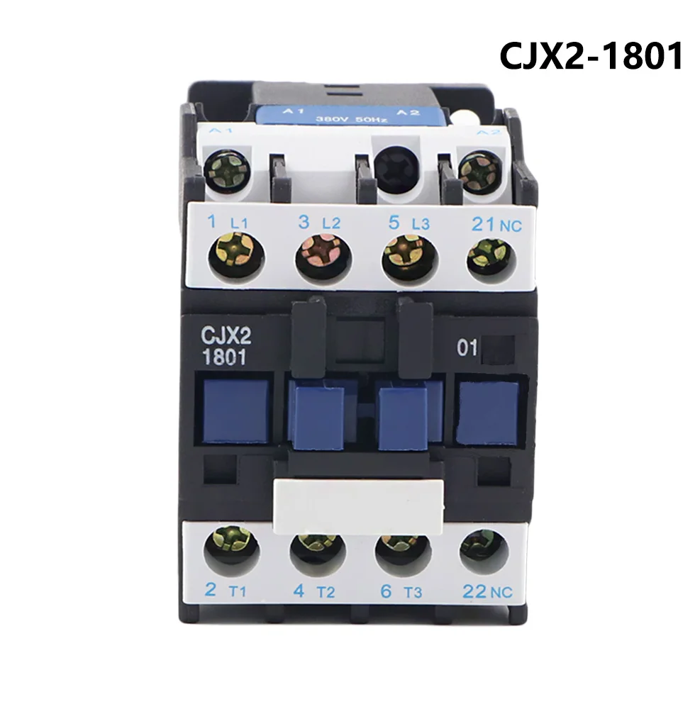 CJX2-1801 LC1 контактор переменного тока 18A 3-фазный 3-полюсный NC катушечный напряжение