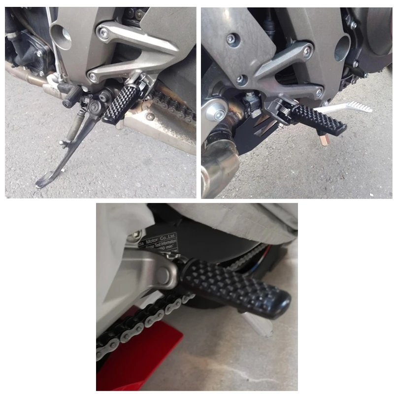 Мотоциклетные Передние Подножки для Honda CBR600RR CB 600RR 2003-2006 CBR1000RR 2004-2014 CB1000R 2008-2014