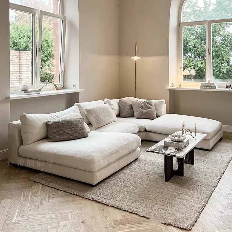 Французские современные диваны для гостиной скандинавский минималистичный