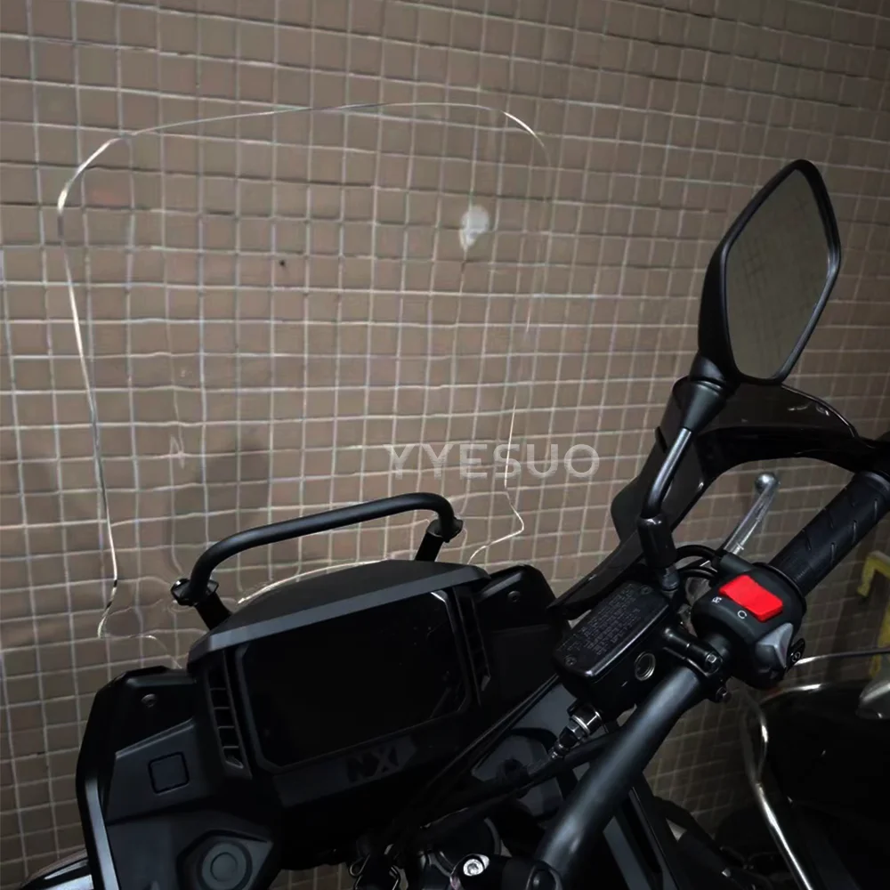 Лобовое стекло для HONDA NX500 NX400 NX 500 лобовое мотоцикла 400 увеличенное 2023 2024