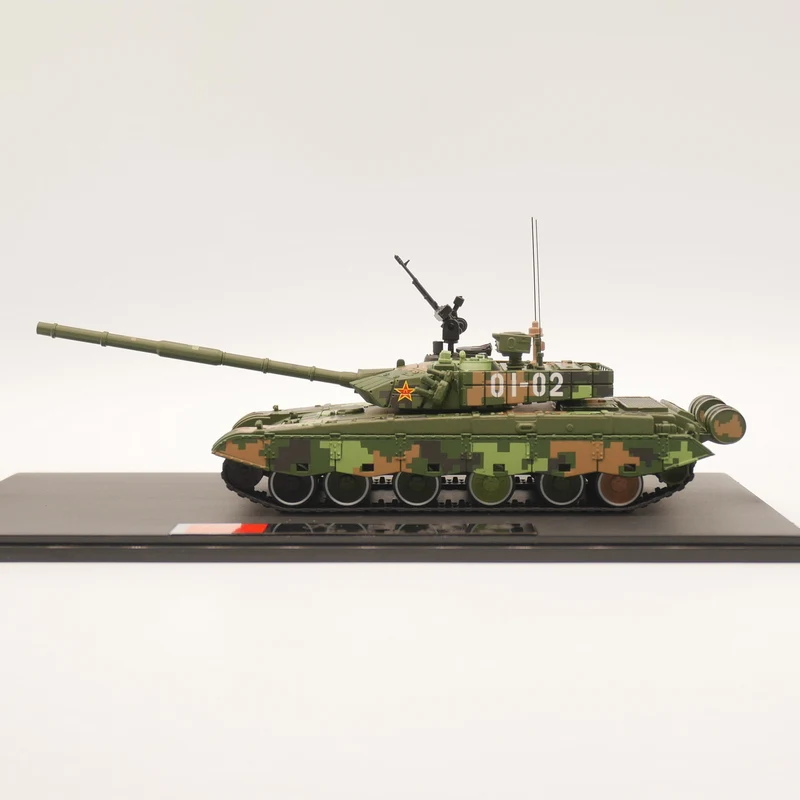 1:72 масштаба пластмасса ZTZ 99A Тип 99 основной боевой танк модель военный трек