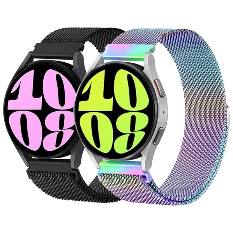 Ремешок Миланская петля для Samsung Galaxy watch 6/4/5/Pro/classic/44 мм 40 браслет HUAWEI GT 2e 3 20 22