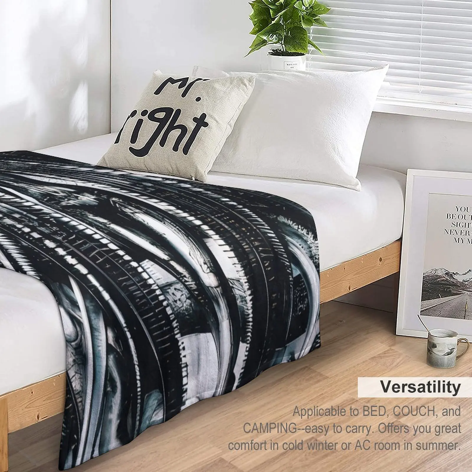 Одеяло HR Giger Lilith в стиле стимпанк роскошный спальный мешок покрывало для дивана