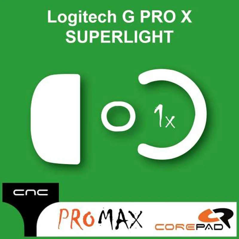 Фото 1 комплект оригинальных коньков для мыши Corepad для Logitech GPW GPro X Superlight 2/3/4 Razer Viper V3 Pro Deathadder V3 Pro №3