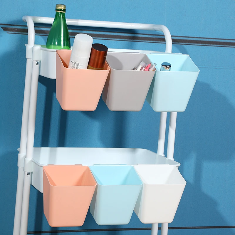 

Portable Storage Container Kitchen Mini Hanging Storage Basket Household Hanging Storage Bucket Bathroom Storage Box Hanging