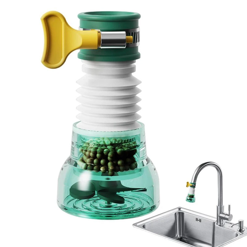 

1PC Kitchen Filter Faucet 360 Adjustable Flexible Faucet Tap Extender Water Saving Sprayer Filter Diffuser Kitchen Accessories