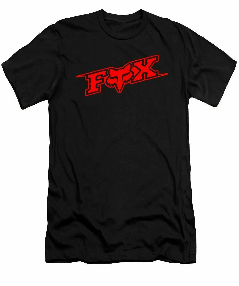 

Men's Foxer Ra.cing T-Shirt 100% Cotton Black Best Gift.