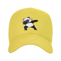 dabbing panda cartoon funny baseball cap fashion men women harajuku hip hop caps dabbing funny snapback hat adjustable bone