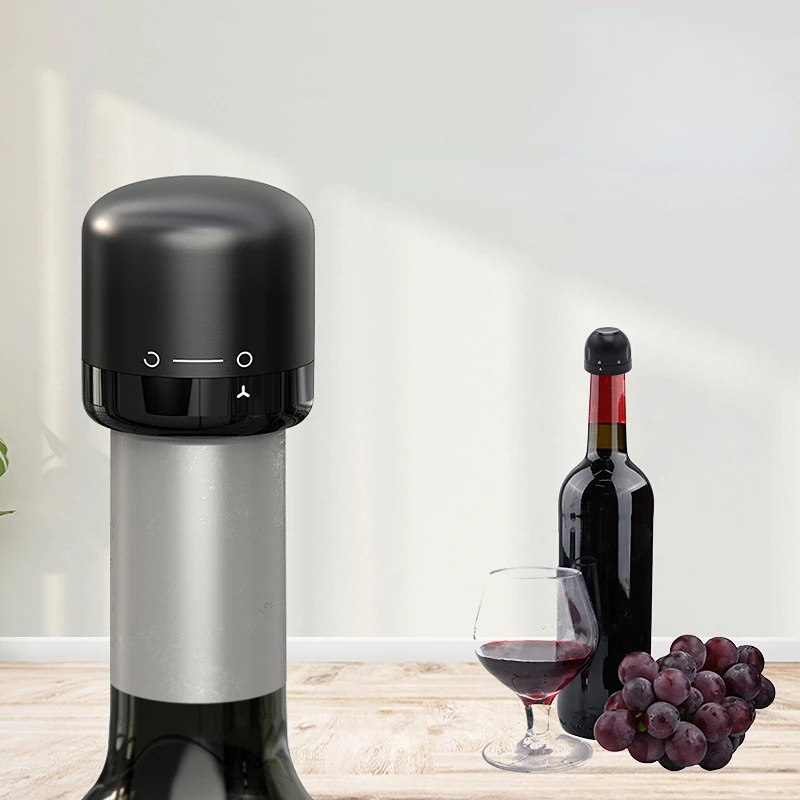 

Red Wine Bottle Stopper Household Sealed Wine Stoppe Mini Fresh-keeping Stopper Bottle Cap Pull-out Type