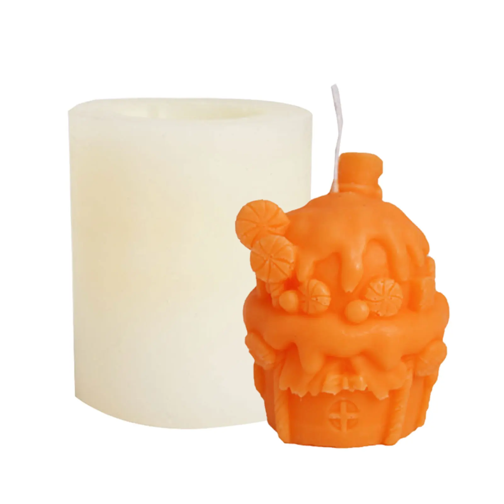 

Soap Mold Candy House Silicone Candle Mold Handmade Soap Molds For Beeswax Soap Candle Making