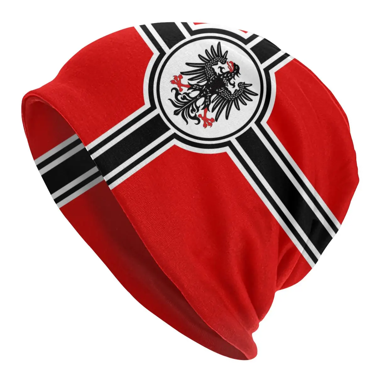 

Winter Warm Women Men Knitted Hat Uniex Adult German DK Reich Empire Of Flag Skullie Beanie Cap Germany Proud Bonnet Hat 1
