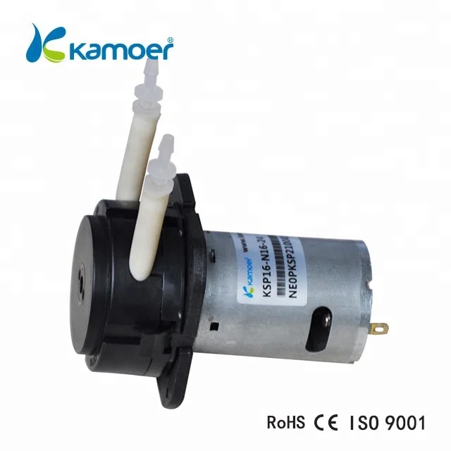 Миниатюрный Электрический Перистальтический дозирующий Насос Kamoer KSP16 24 в 12 В с