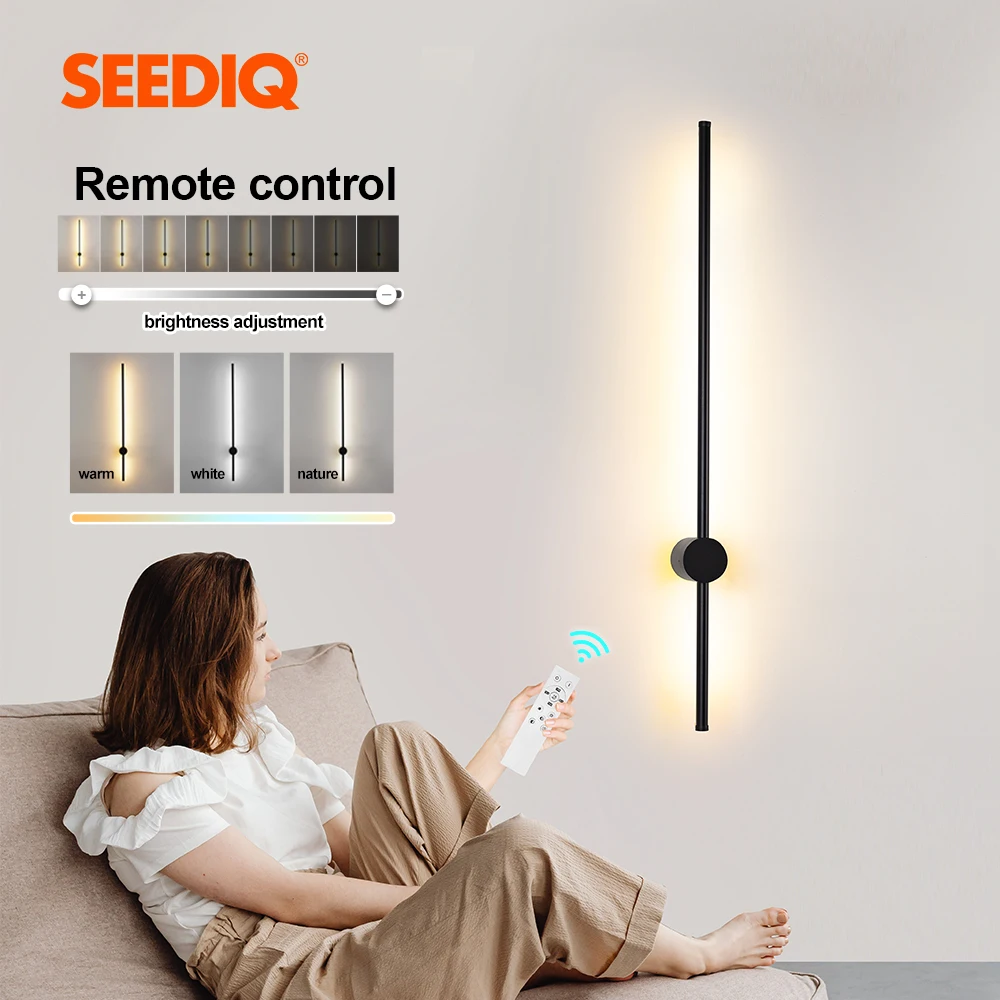 Led Wall Lamp Modern Long Wall Light For Home Bedroom Living Room Surface mounted Sofa background Wall Sconce Lighting Fixture