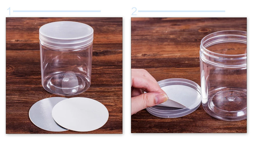 1000 шт. уплотнители из алюминиевой фольги для бутылок PET PE HDPE индукционные крышки