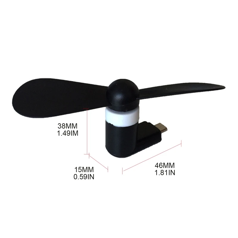 Мини-вентилятор для телефона быстрое охлаждение летнего использования уличный