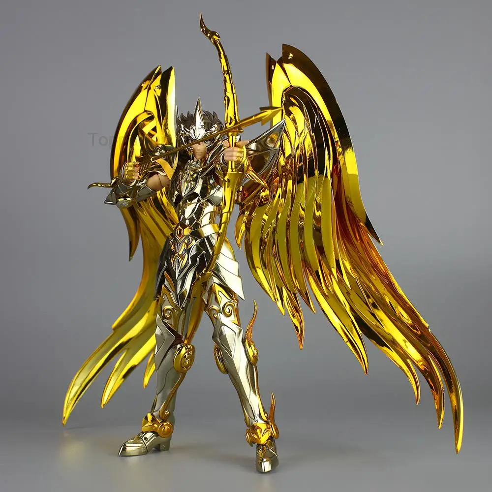 Продажа Отличные игрушки Saint Seiya, миф, ткань, EX God's Soul SOG, Стрелец Aiлос, металлическая броня, модель экшен-фигурка модель GT
