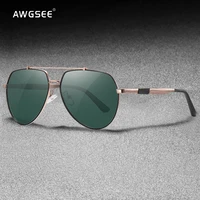 awgsee men hd polarized alloy sunglasses mens driving sunglasses tac 1 1mm lens 6322