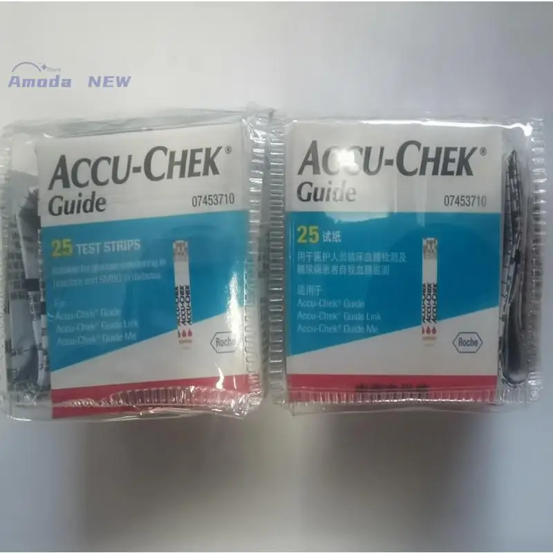 Accu Chek Cuide Измеритель уровня глюкозы в крови Тест на диабетике 50 полосок/50 полосок