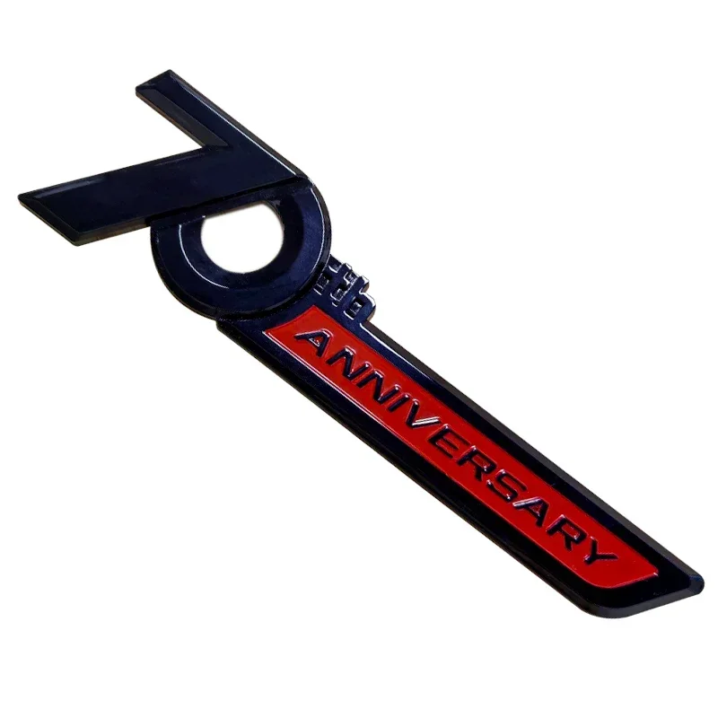 Логотип на 70-ю годовщину автомобиля, 3D абс, боковое крыло, задний багажник, эмблема, значок, наклейка, наклейки для Toyota Land Cruiser LC200 LC300 FJ200