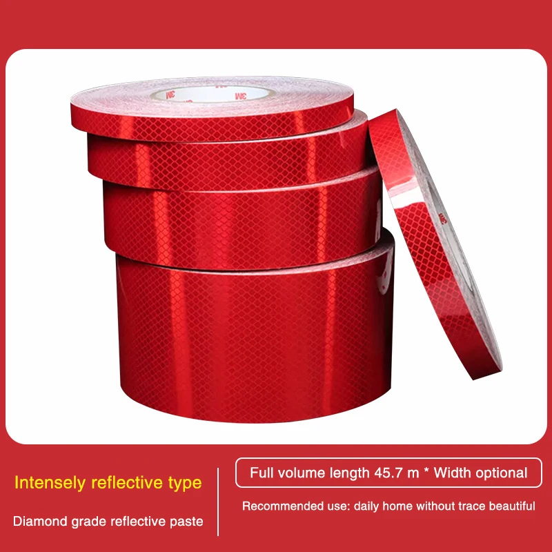 

Светоотражающая наклейка 3 м из ПВХ, ночная прочная Светоотражающая полоса, Светоотражающая наклейка для автомобиля, электромобиля, мотоцикла