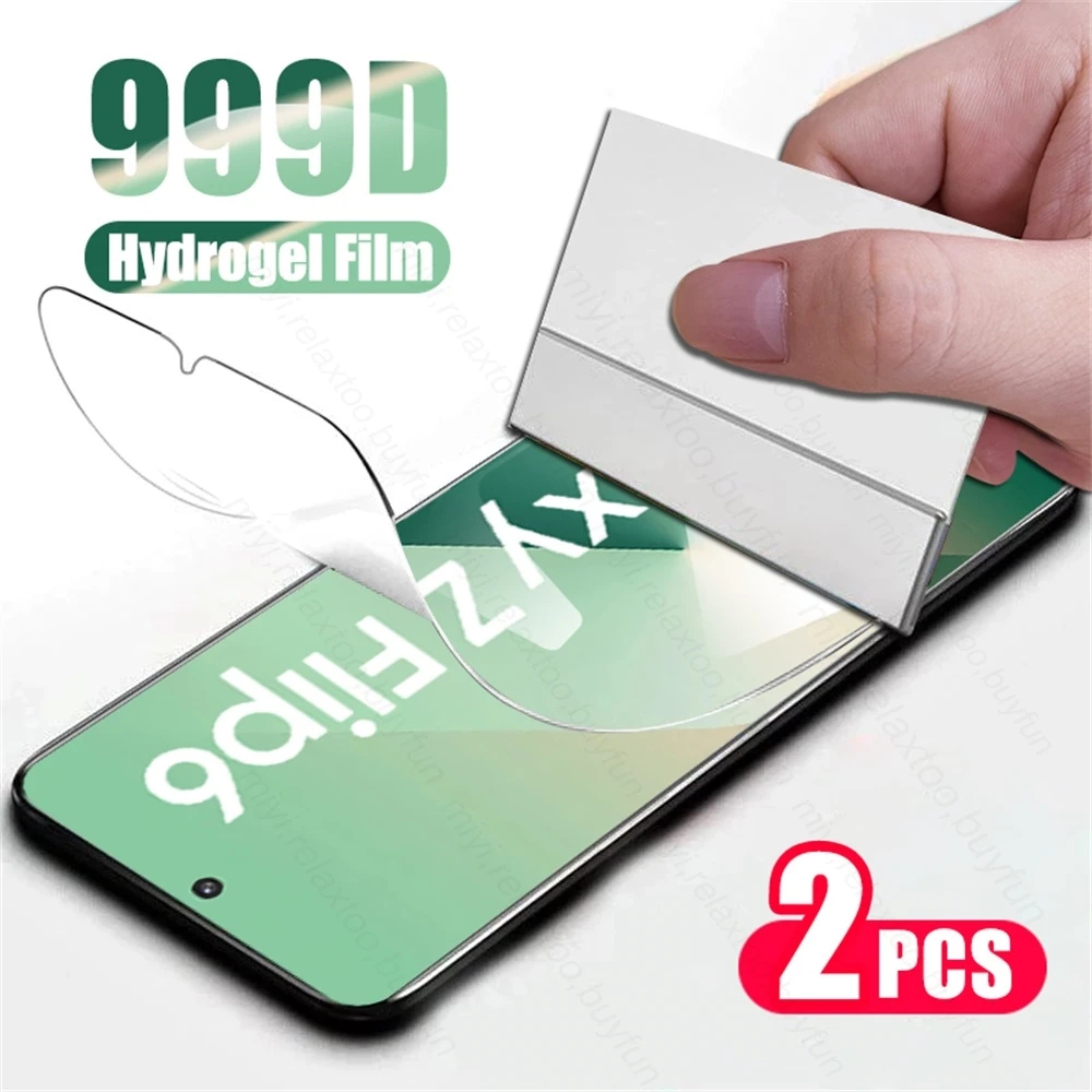 Гидрогелевая пленка с полным покрытием 2 шт. защитная для экрана Samsung Galaxy Z