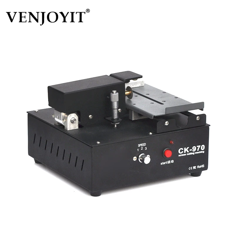 

CK-970 Adjustable LCD Screen Cutting Machine For Mobile Phone Curved Flat Screen Glass Separating Repair Tools