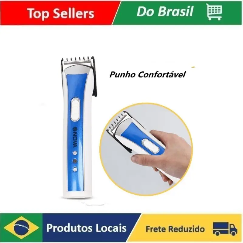 

Barbeador E Aparador Portátil Maquina De Cortar Cabelo Recarregável