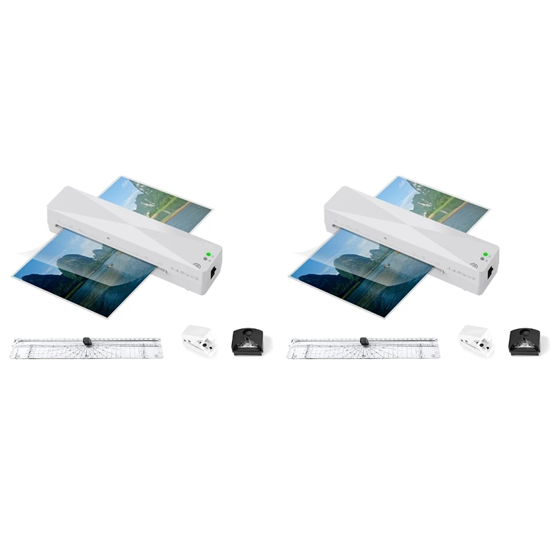 

Машина для ламинирования горячим прессом A4, автоматическая машина для запечатывания пластика, дырокол, угловой аппарат, резак для бумаги