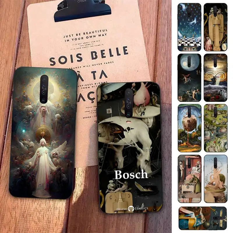 

Hieronymus Bosch Phone Case for Redmi 5 6 7 8 9 A 5plus K20 4X S2 GO 6 K30 pro
