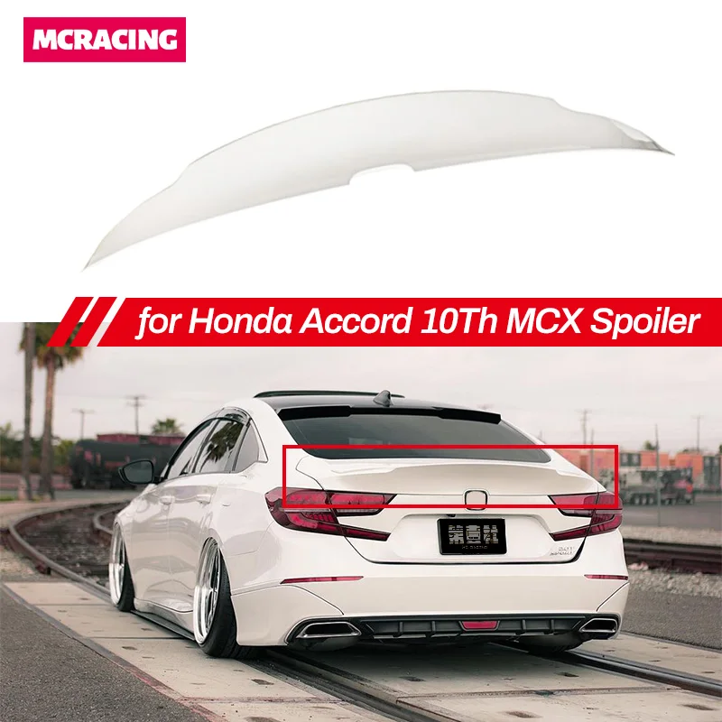 for 2018-2020 Honda 10-generation Accord spoiler modification MCX spoiler empennage JDM