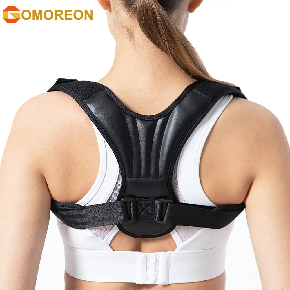 

1Pcs Adjustable Back Posture Corrector Adults Prevention Hunchback Straightener Back Support Belt