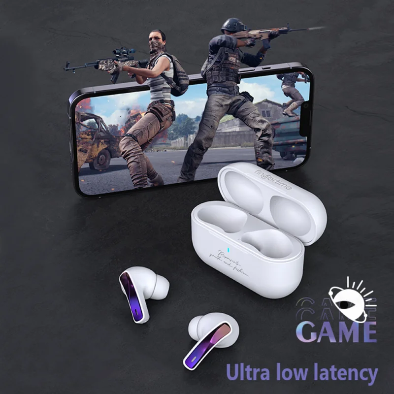 

T17 Bluetooth Headphone V5.1 Wireless TWS Earphone Touch Control Earbuds with Microphones ENC HD Call Headset Customizing APP