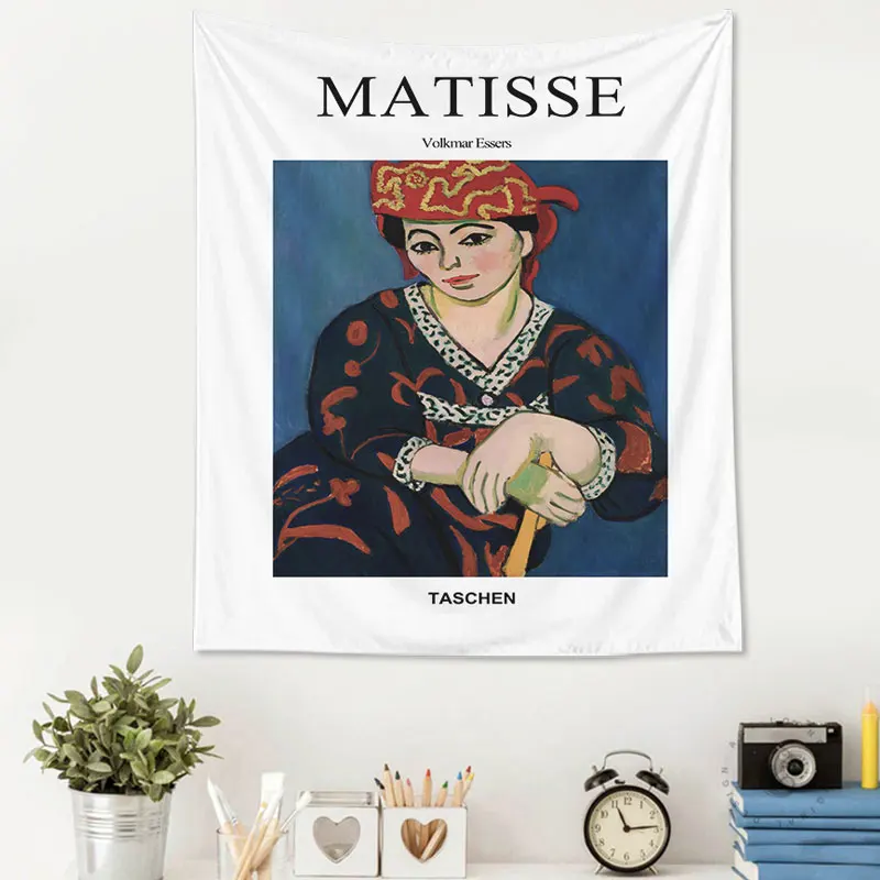 

Women Girls Print Polyester Tapestry Wall Hanging Home Decor Living Room Carpet Decorative Rectangle Tapestry Wall Fabrics