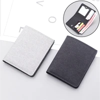 new fashion men brand short wallet money bag mens coin purse canvas clutch small pouch card holder quality guarantee
