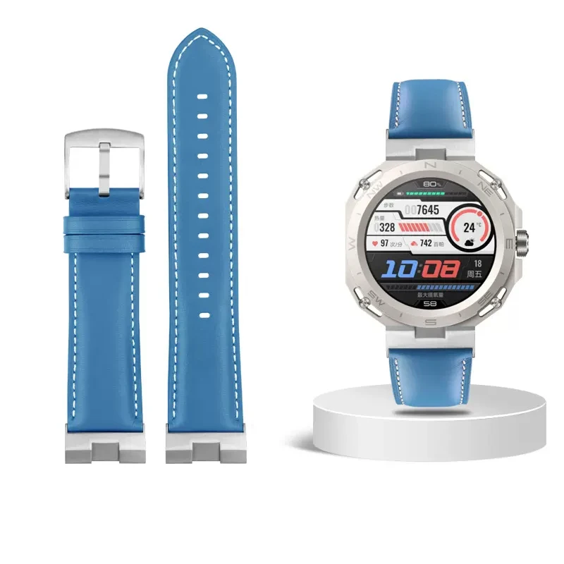 Leather Strap for HUAWEI WATCH GT Cyber,Modified Watchband for Huawei GT Cyber Smart Watch,Sports Wristband Watch Accessory