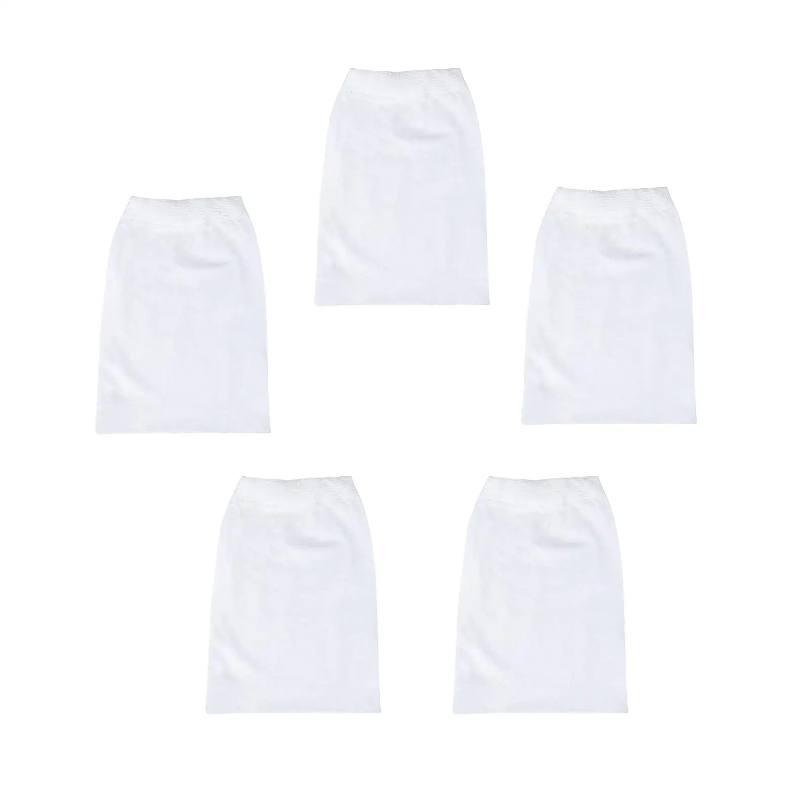 

5x Swimming Pool Filter Skimmer Socks Durable Screen Liners Savers Strong Elastic Superfine Nylon Mesh for Swimming Pool Spas