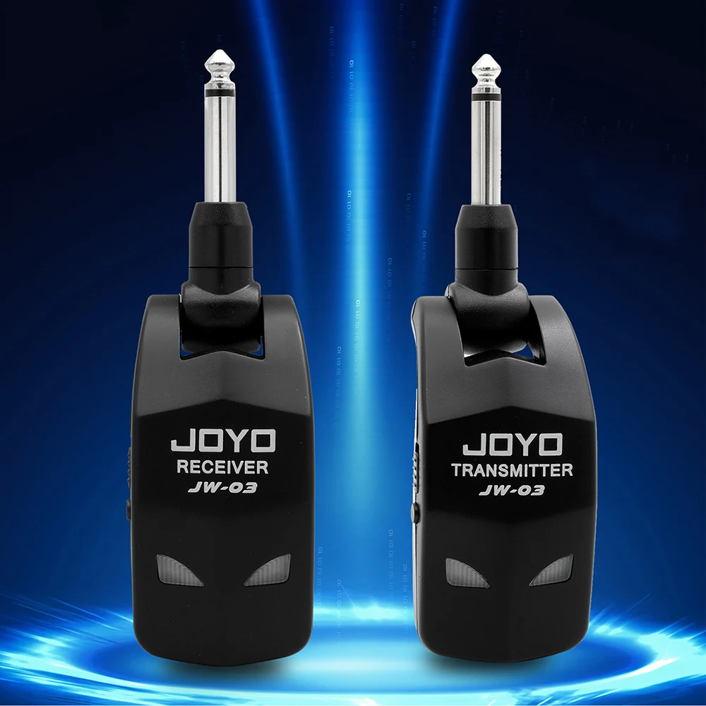 

JOYO JW-03 Guitar Wireless Transmission Receiver 2.4G Digital Electric Guitar Transmitter For Guitar Amplifier Parts