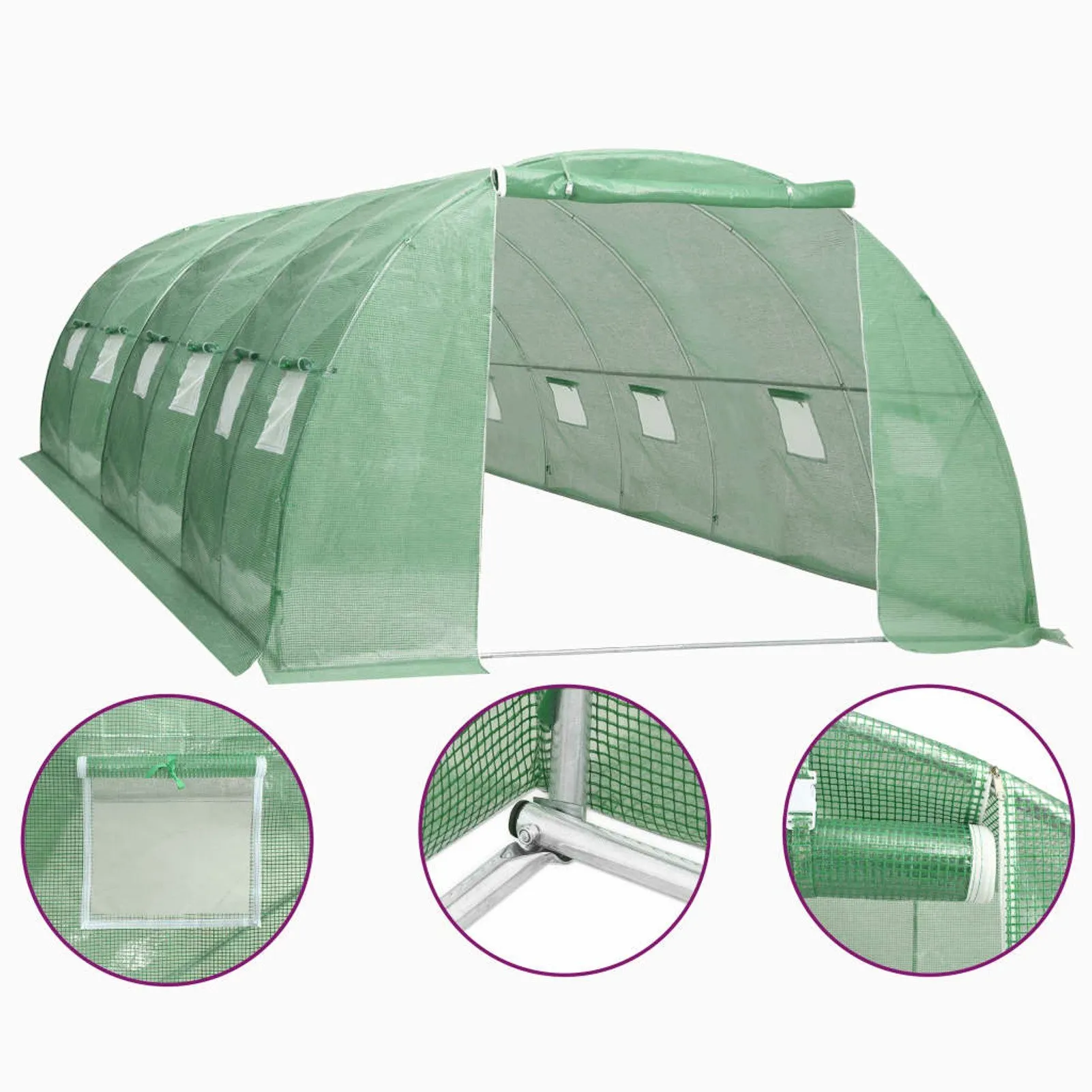 

Greenhouse 258.3 ft² 236.2"x157.5"x78.7"
