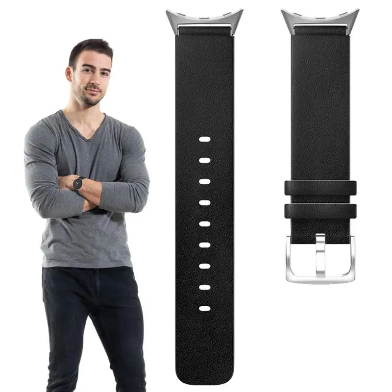 

Деловой ремешок для Google Pixel Watch 2022, ремешок для умных часов, браслет, Аксессуары для Pixel Watch, кожаный ремешок