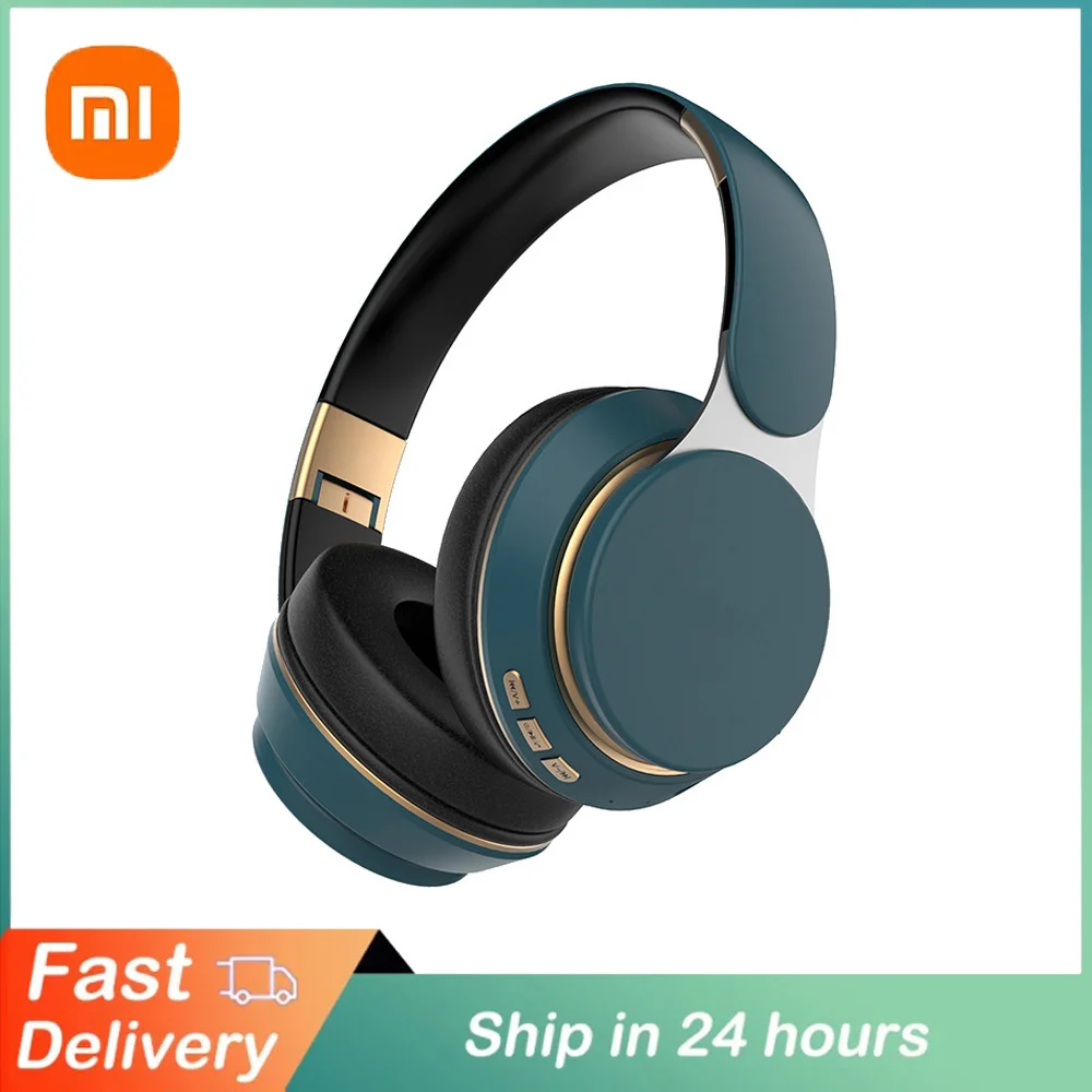 

Беспроводные наушники Xiaomi, Беспроводная музыкальная игровая гарнитура Bluetooth с стереозвуком и микрофоном, аудиоразъем 3,5 мм для Xiaomi