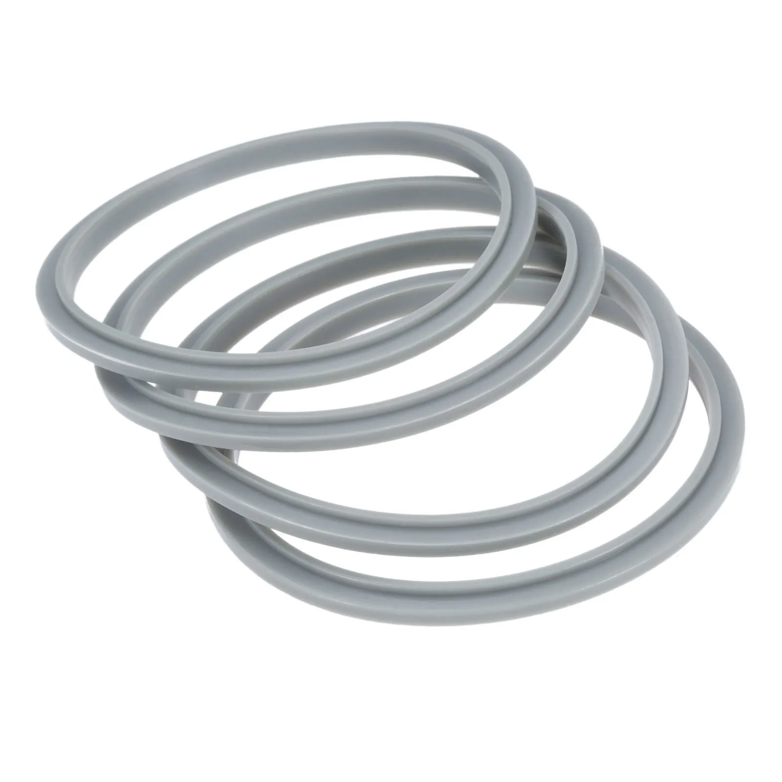 4 Pcs Blender Seal Ring Rubber Rings Gaskets with Lip fit fo