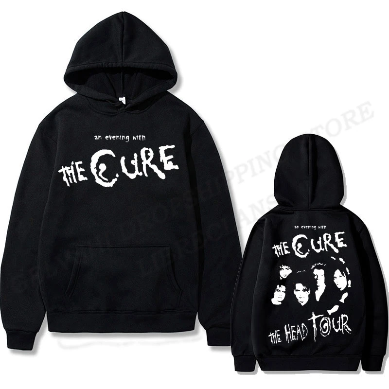 

Толстовка The Cure с капюшоном, Мужская модная толстовка, Повседневная Толстовка, Женская толстовка, пуловеры с длинным рукавом, одежда для мальчиков, пальто, мужская одежда