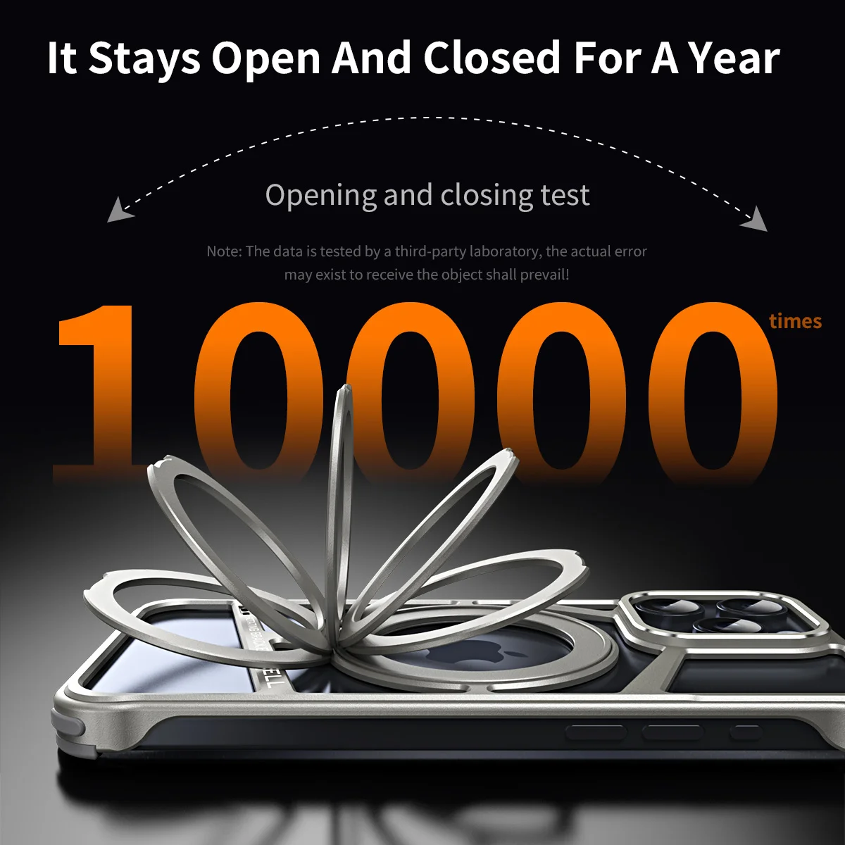 Металлический чехол для телефона с магнитной подставкой Iphone 14 15 16 Pro Max