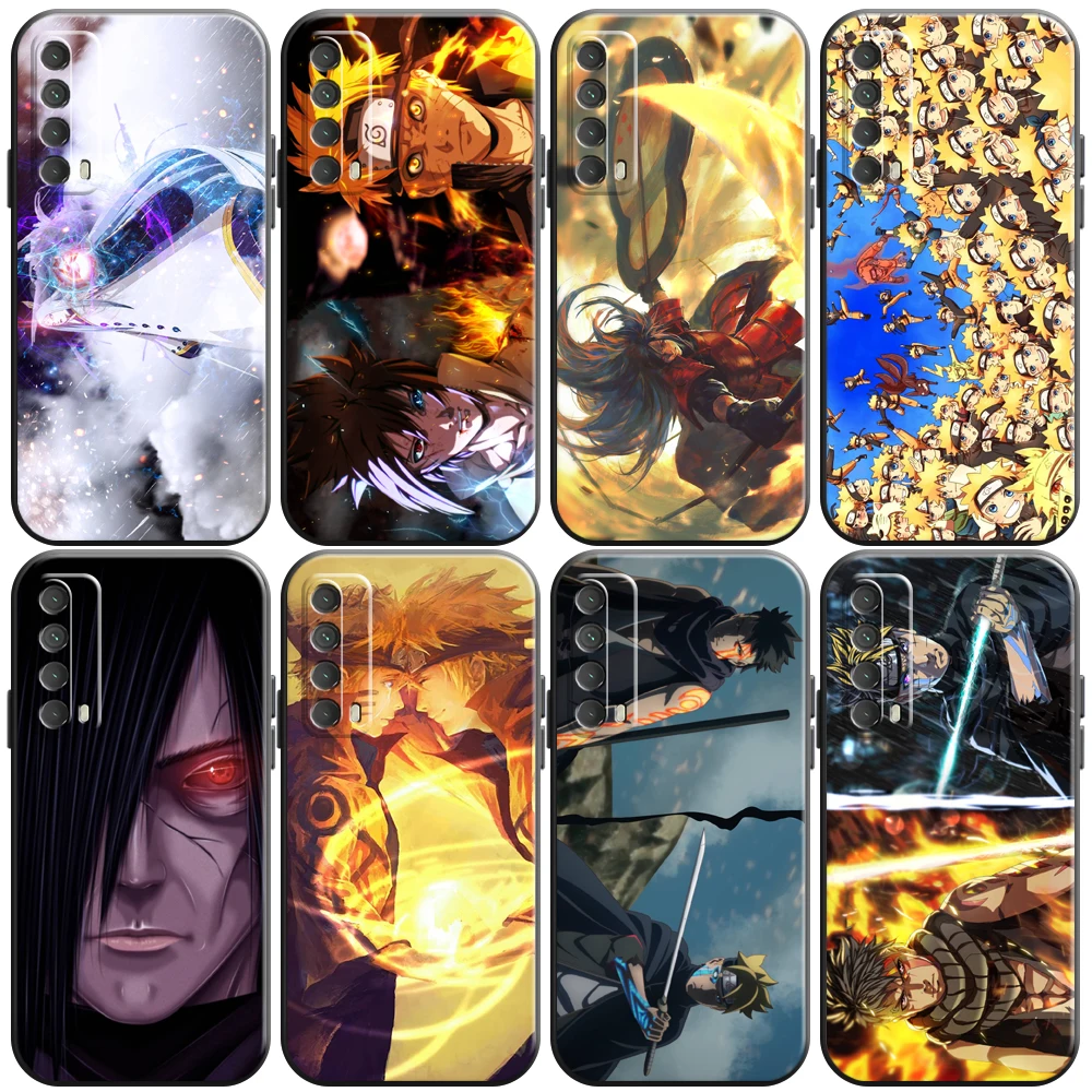 

Japan NARUTO Anime Phone Case For Huawei Honor 10 V10 10i 20 V20 20i 10 20 Lite 30S 30 Lite Pro Back Funda Soft Liquid Silicon