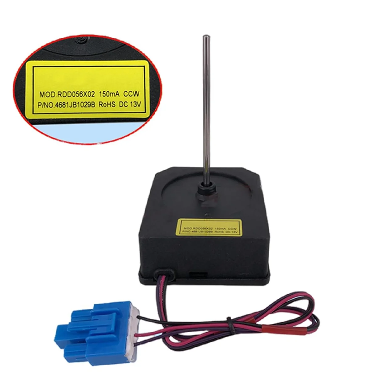 4681JB1029B Мотор конденсатора/вентилятора испарителя холодильника совместимый с