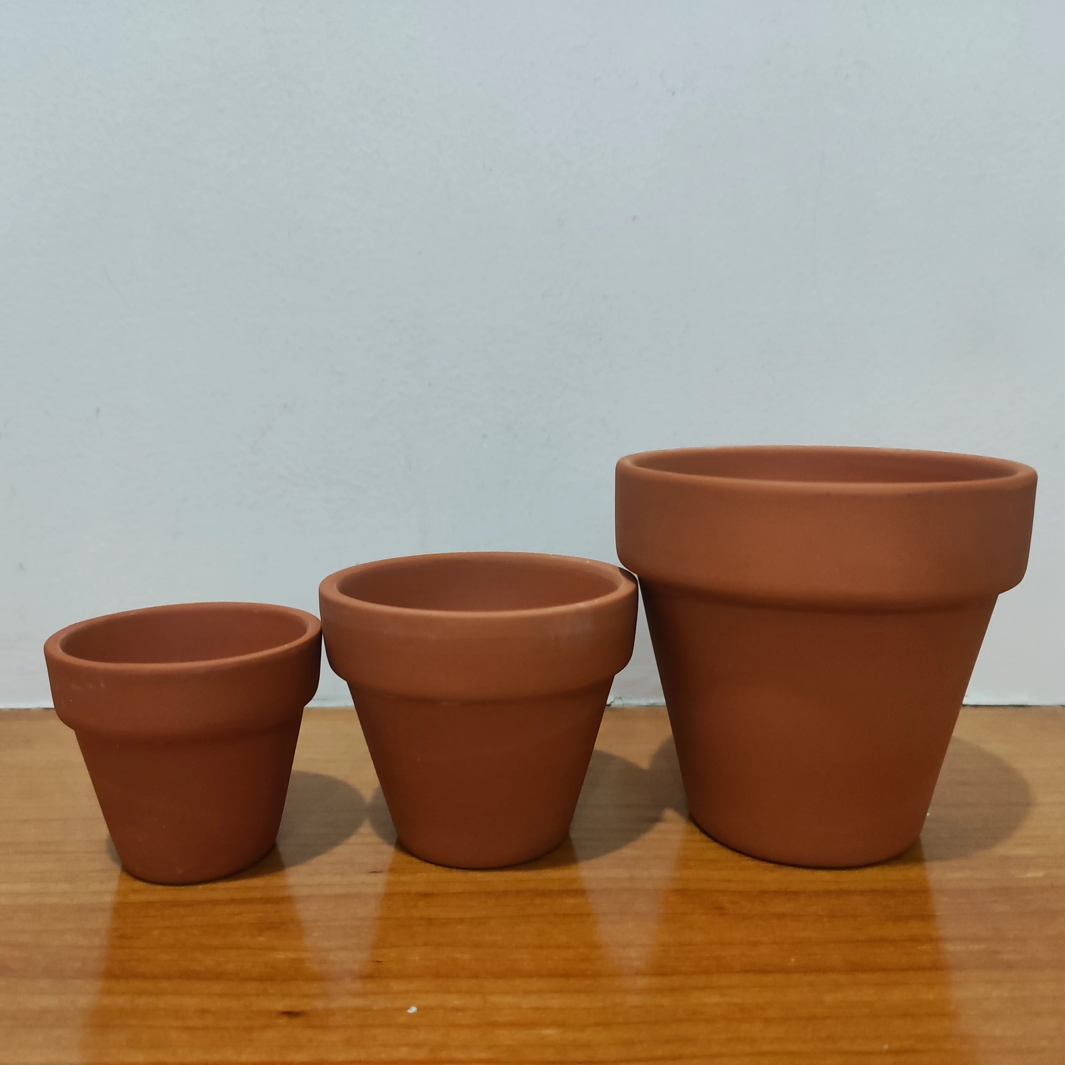 18/25/30pcs Red pottery flowerpot Mini flowerpot Strong air and water permeability Perforated For cacti and succulent plants