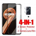 4IN 1 стекло для OPPO Realme 9i защита экрана Realme 9i 8i 8s 8 7 6 Pro Закаленное стекло Защитная пленка для камеры Realme 9i