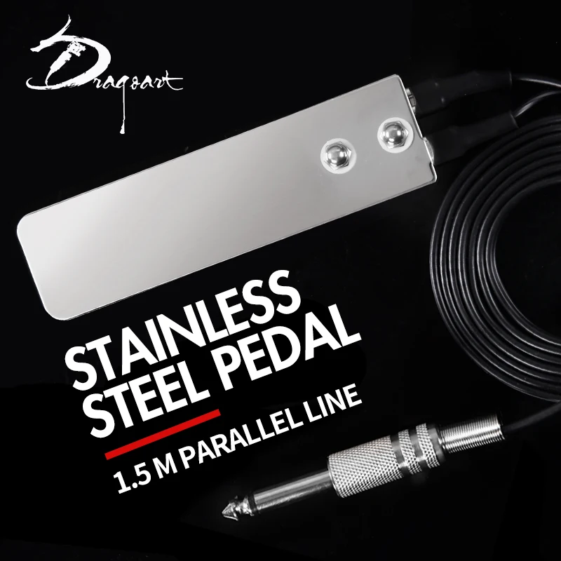 

Dragoart tattoo equipment Simplify Mini Stainless steel tattoo foot pedal