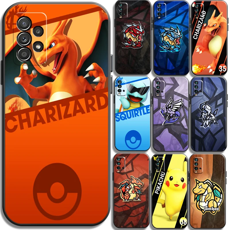 

Pokemon Pikachu Phone Cases For Xiaomi Redmi 9AT 9 9T 9A 9C Redmi Note 9 9 Pro 9S 9 Pro 5G Funda Back Cover